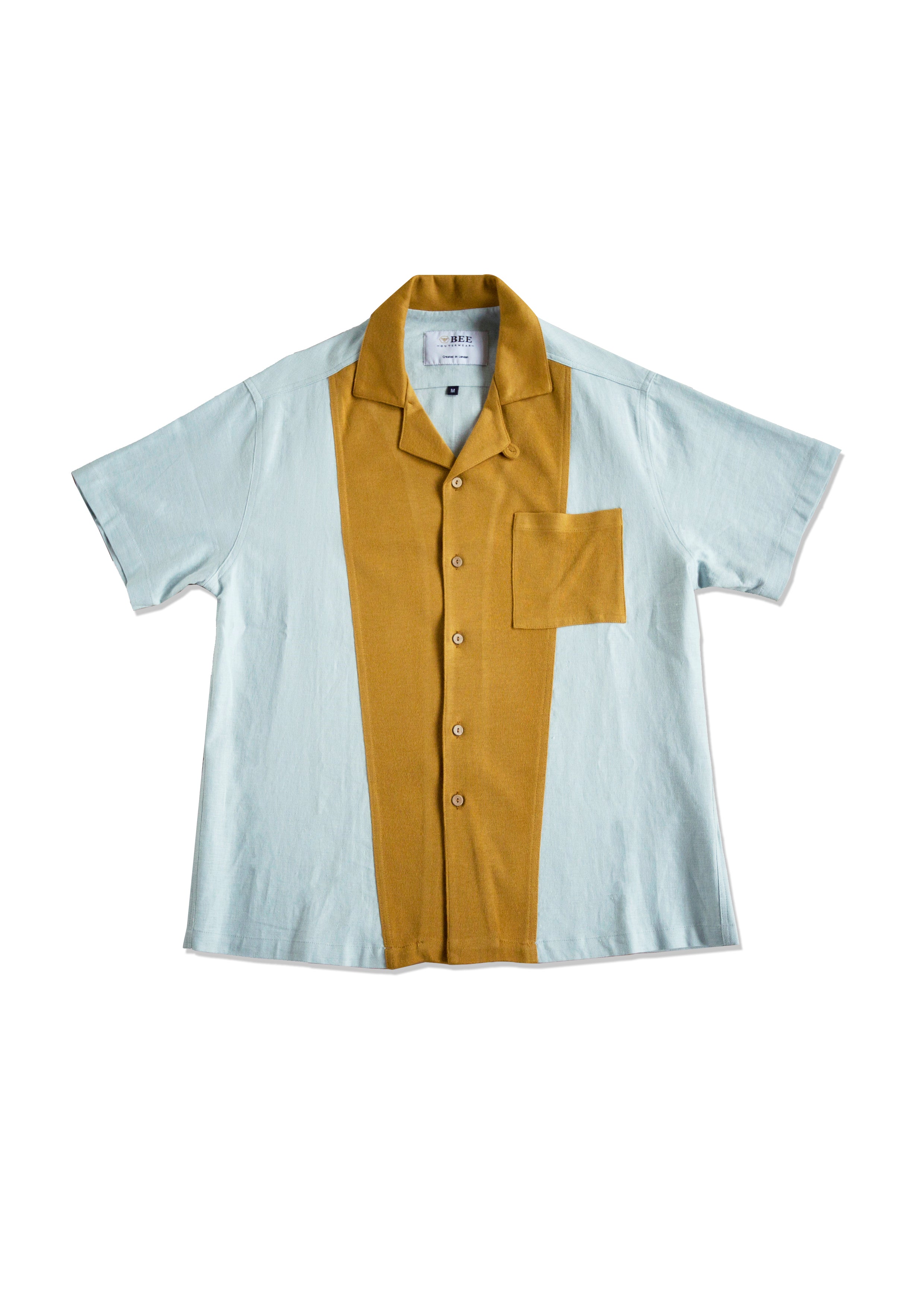 Cuban Short Sleeved Shirt - Linen Chandler