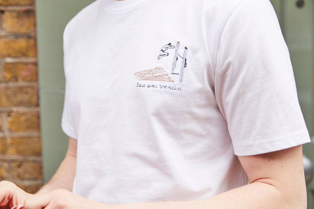 T Shirt - Trampoline - White