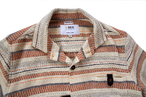 Woven Wool Shirt | Blanket Stripe