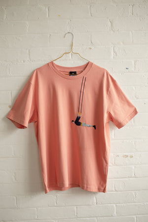 Hang Tight Short Sleeve T-Shirt - Coral